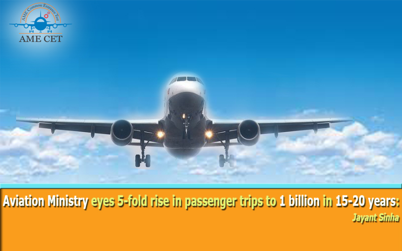 Aviation Ministry eyes 5-fold rise in passenger trips to 1 billion in 15-20 years