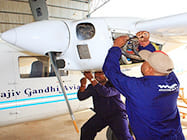 Rajiv Gandhi Aviation Academy Practicle  Activity, Hyderabad