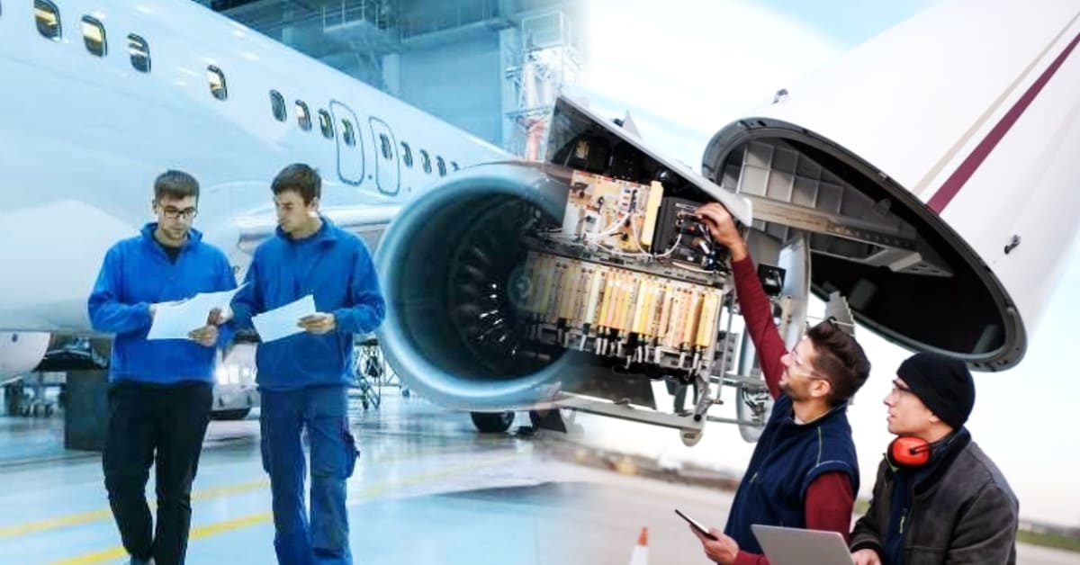 What is BSc in Aircraft Maintenance Engineering and how is it different from a Traditional BSc or BTech?