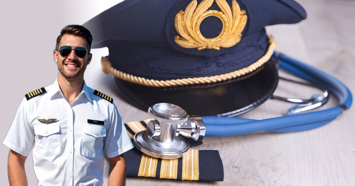 What are the medical requirements to pursue a pilot training course?