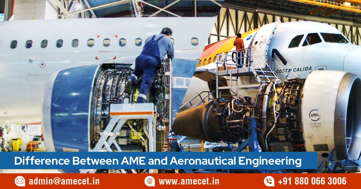 Difference Between AME and Aeronautical Engineering