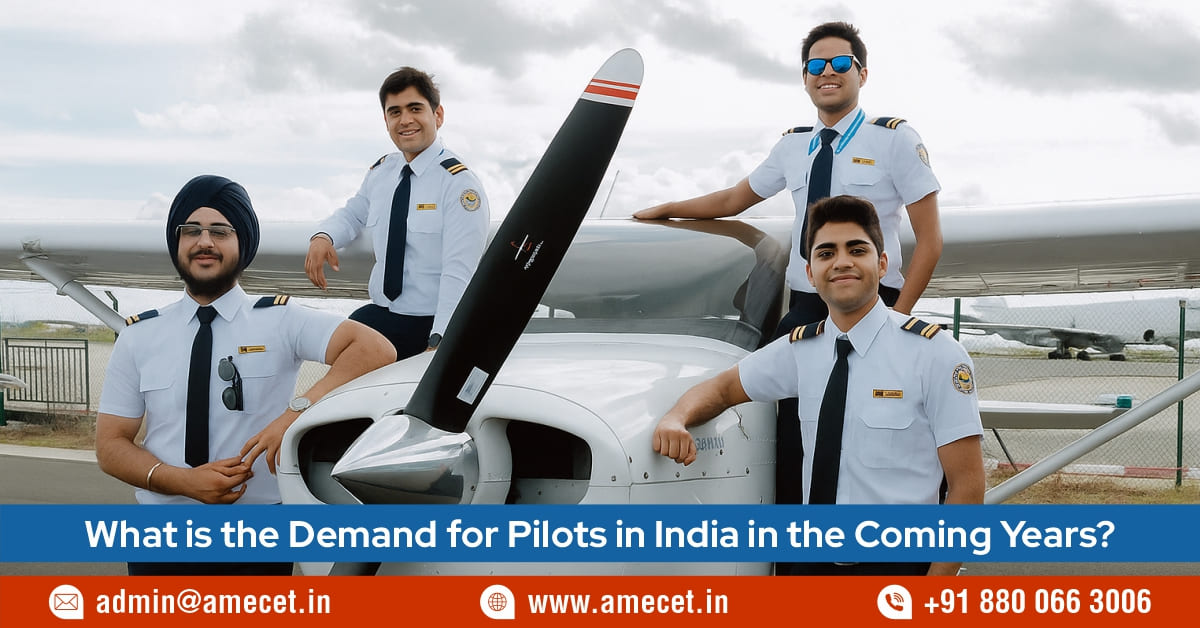 What is the Demand for Pilots in India in the Coming Years?
