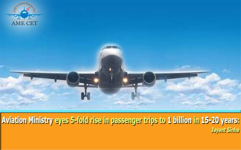 Aviation Ministry eyes 5-fold rise in passenger trips to 1 billion in 15-20 years: Jayant Sinha