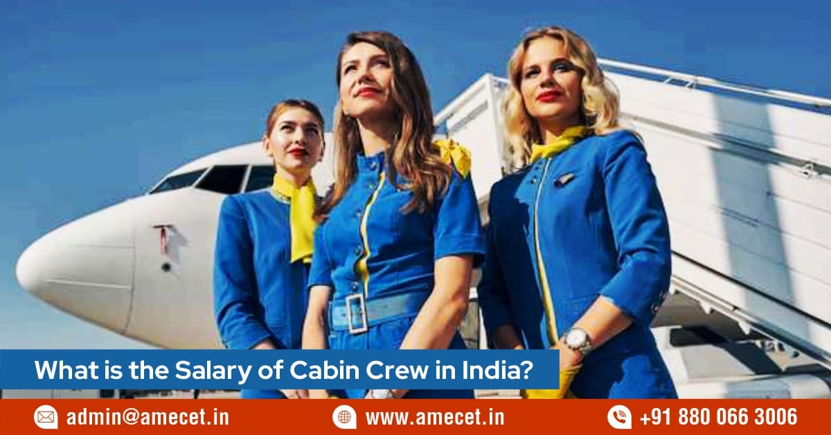 What is the salary of cabin crew in India?