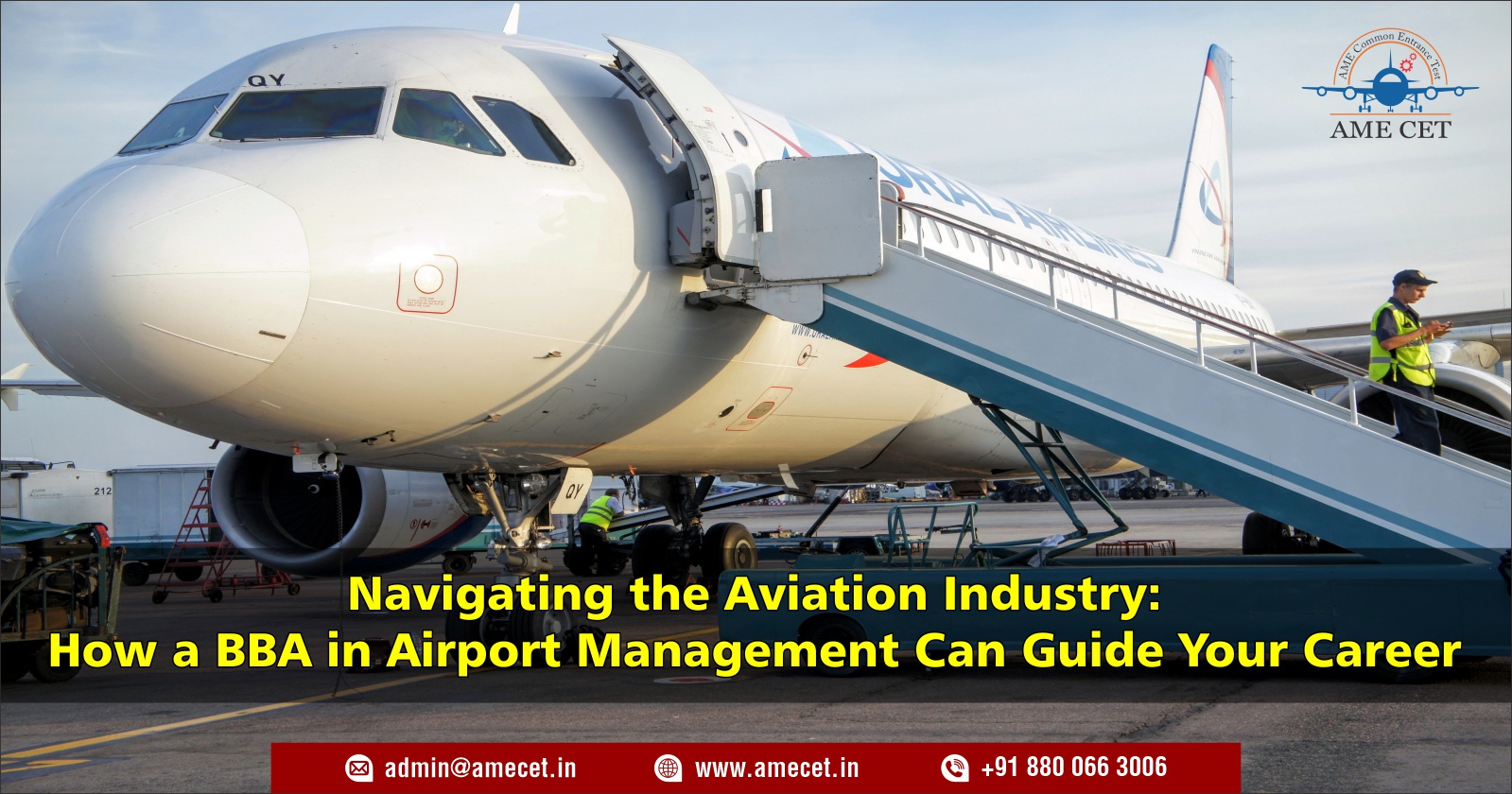 Navigating the Aviation Industry: How a BBA in Airport Management Can Guide Your Career