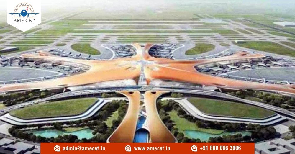 The first test flight from the Noida international airport will likely take off as early as March next year, months before its scheduled opening by the end of 2024